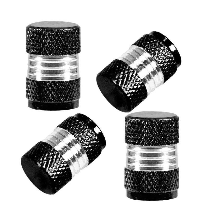 4-piece car tire valve cover rod air dust cover dustproof Neo chrome alloy bomb for Honda