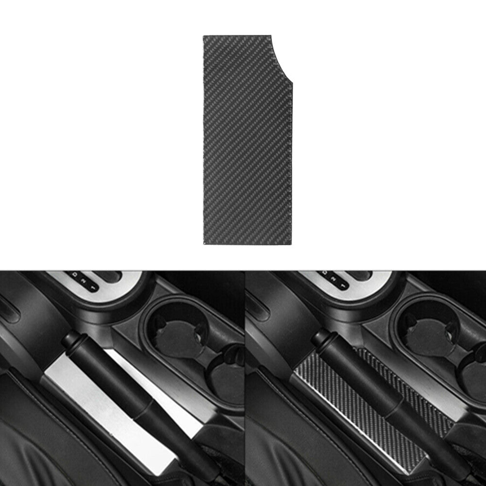 Carbon Fiber Lower Cup Holder Trim for Jeep for Wrangler 2007-2010