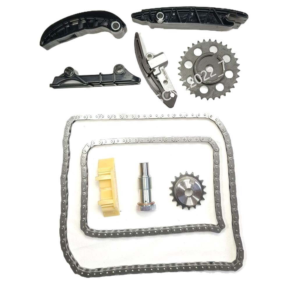 10Pcs Engine Timing Chain Kit for Audi Q7 for VW for Passat CC Touareg Phaeton V6 3.6L