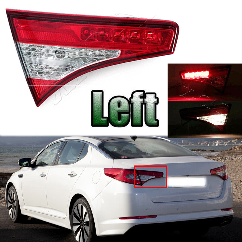 Left for kia k5 Optima 2011-2013 Inside Rear Tail Light Brake Lamp LED