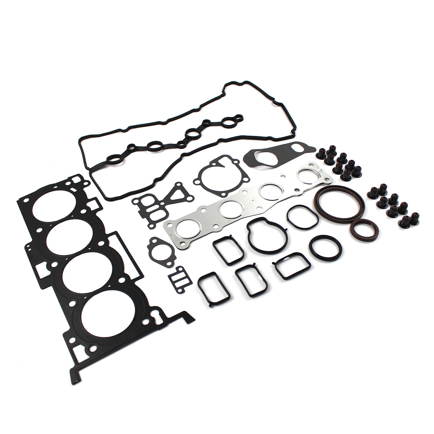 Engine Overhaul Gasket Set - 4pcs Engine Pistons Rings 23410-2G200 for Hyundai