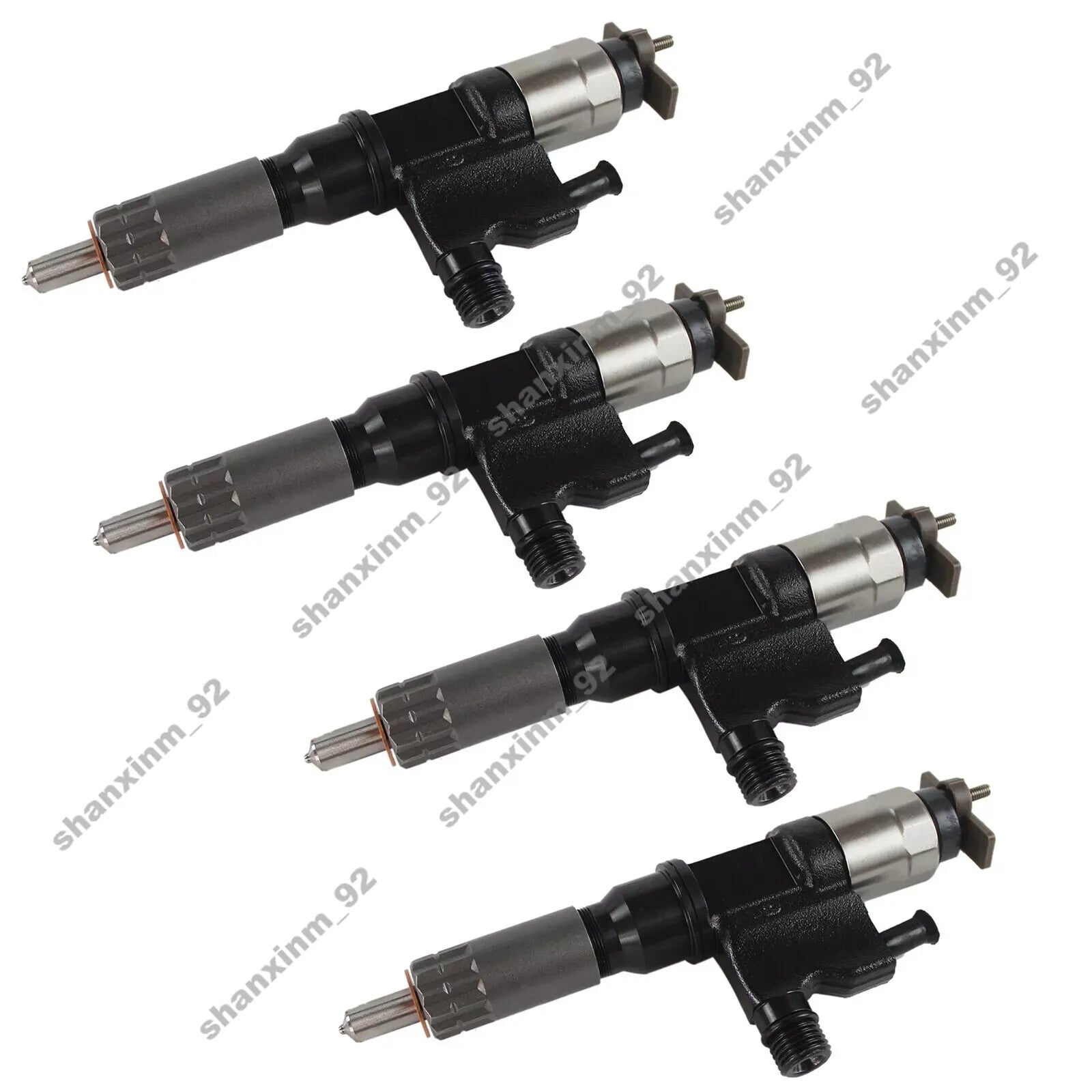4x Fuel Injectors For 01-07 for Isuzu NPR NPR-HD 4HK1 095000-5471 8-98151837-0