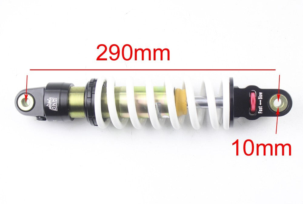 DNM MK-AR 290mm 300LBS Rear Shock Absorber Adjustable For Pit Dirt Bikes CRF110