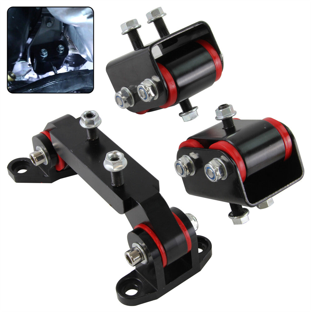Engine Transmission Motor Mount Kit for Subaru Impreza 93-12 WRX / STI 02-14