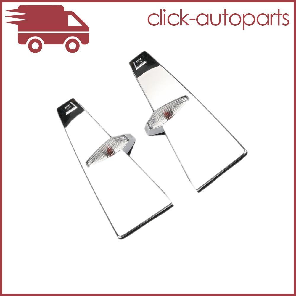 2Pc Front Left Right Fender Side Turn Signal Marker for 2010-2012 for Cadillac SRX