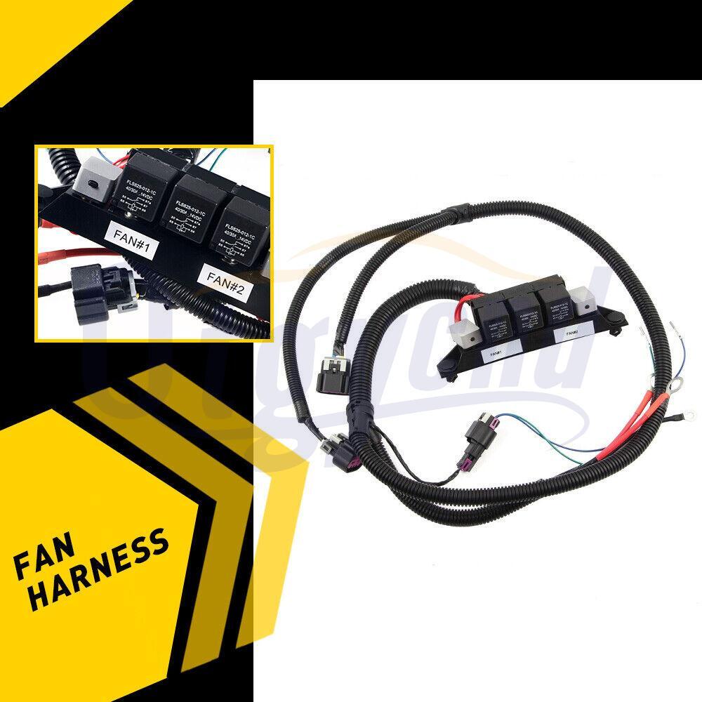 Retrofit Stand Electric Fan Alone For Harness Silverado for Sierra Tahoe for Yukon for Chevy