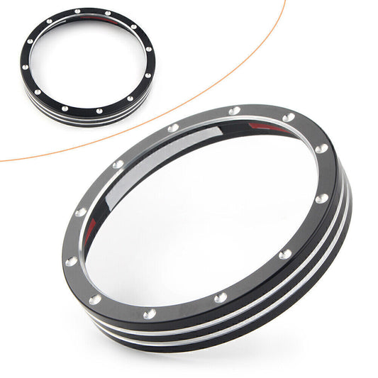 Motorcycle Speedometer Gauge Bezel Trim Ring for Harley Sportster XL883 XL1200