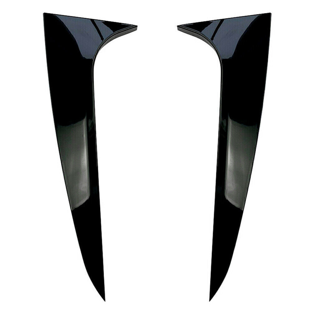 Glossy Black Car Rear Window Spoiler Side Wing Cover Fit for BMW X4 G02 2019-2020