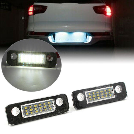 for Ford Fiesta Fusion MK2 Modeo Lamp 24-LED Number License Plate Light