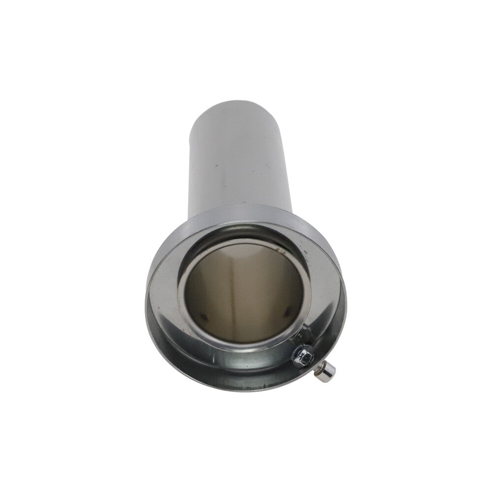3.5-inch universal removable stainless steel muffler insert into the tip of the car exhaust pipe