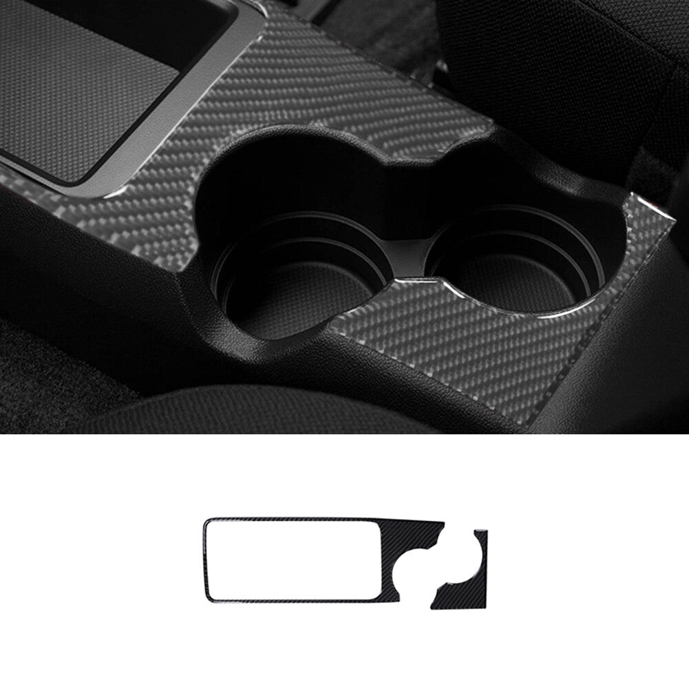 Carbon Fiber Center Floor Console Cover Trim For Colorado 2004-12/ for Canyon 05-12