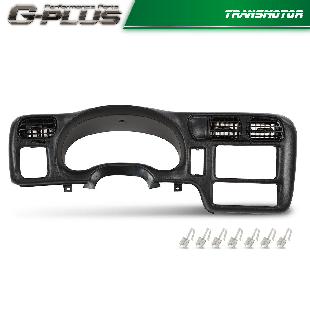 Black DASH BEZEL double DIN suit jacket for 1998-2004 for Chevrolet S-10 JMGO SONOMA