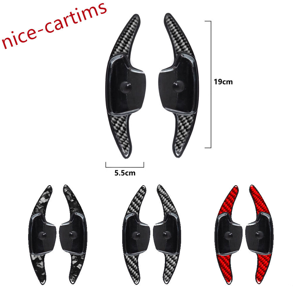 Car Steering Wheel Paddle Shifter Extension for Kia K3 2019-23 ABS/Forged Carbon