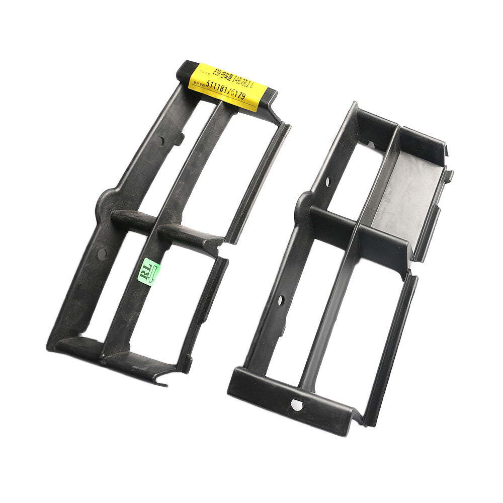Pair Left Right Front Bumper Cover Cap Lower Grille for BMW E39 5 Series1997-03