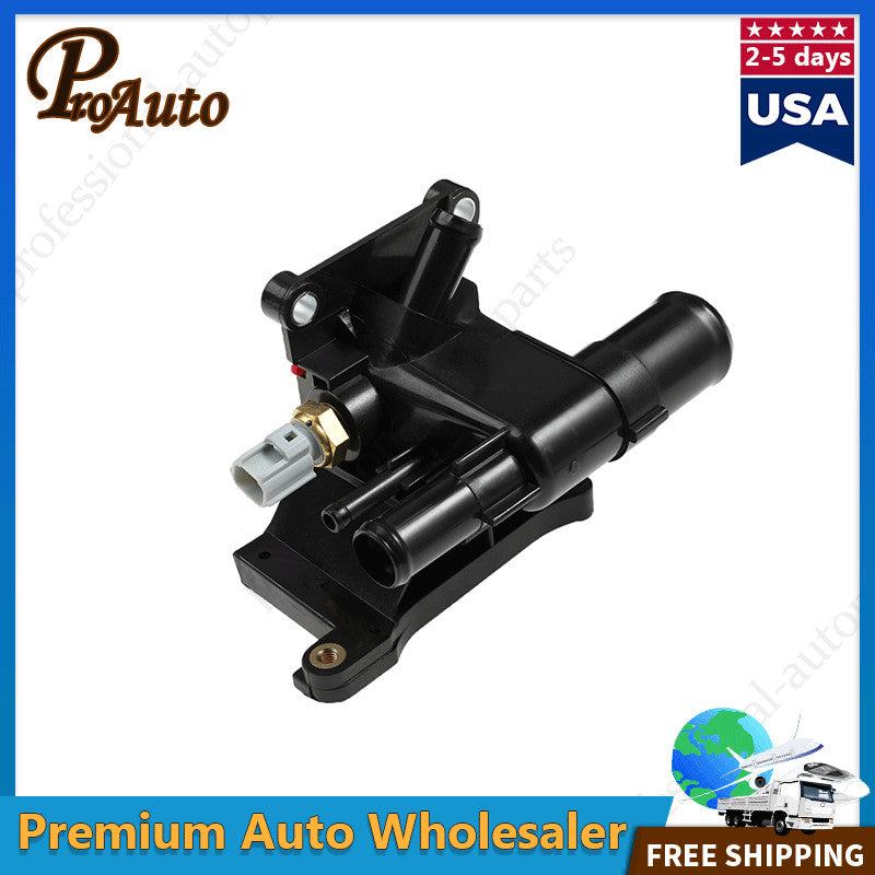 Water Outlet Engine Coolant Thermostat Housing For 2006-2013 for Mazda 3 5 6 CX-7