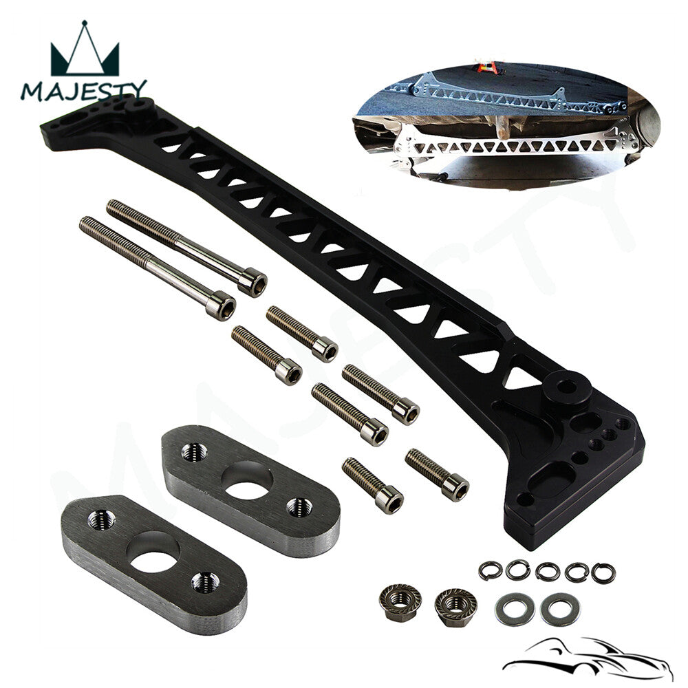 Billet Aluminum Rear Subframe Brace Mount For 96-00 for Honda for Civic EK EJ Black