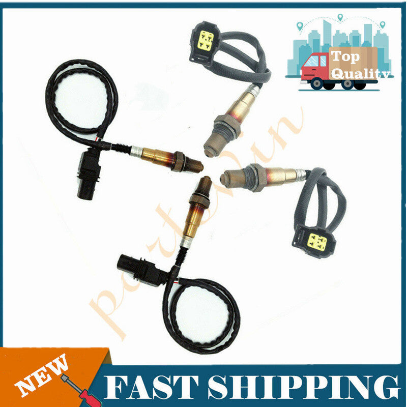Four O2 sensors, upper and lower, suitable for 2006-2007 for Mercedes-Benz C230 V6 2.5L.