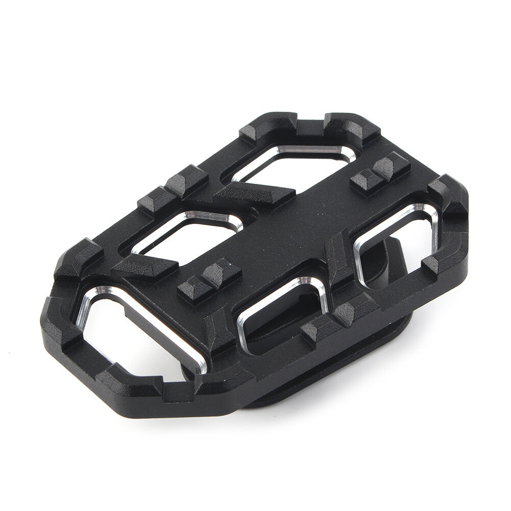 Black Wide Foot Peg Extender Pedal Footrest for BMW R1200GS G310GS 2013-2017