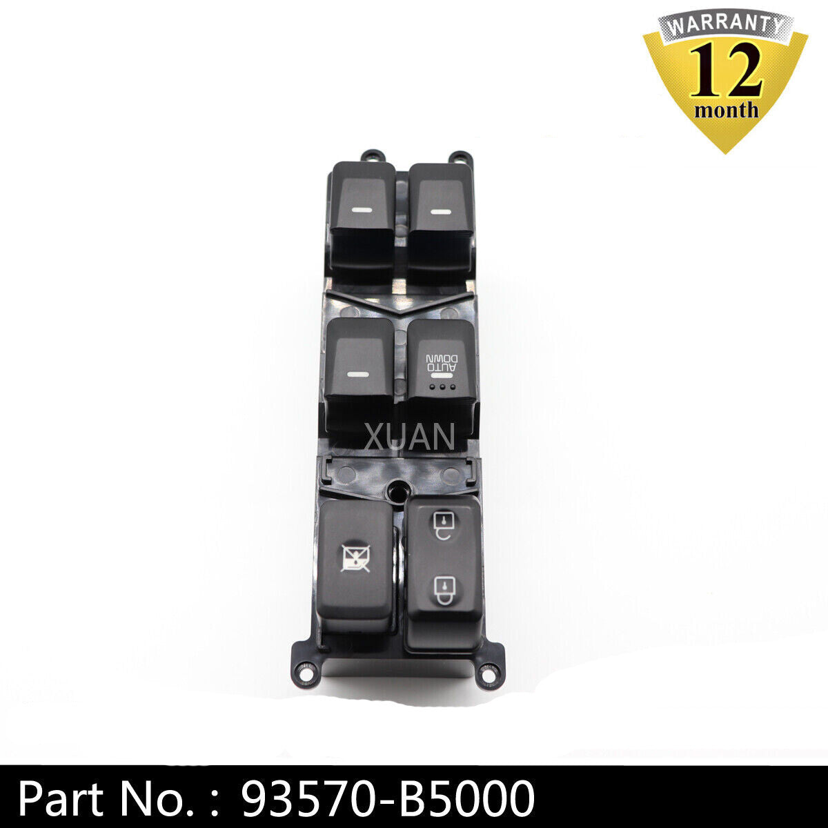 93570-B5000 Power Window Main Switch 18-Pin for Kia Forte Cerato K3 2014-2017