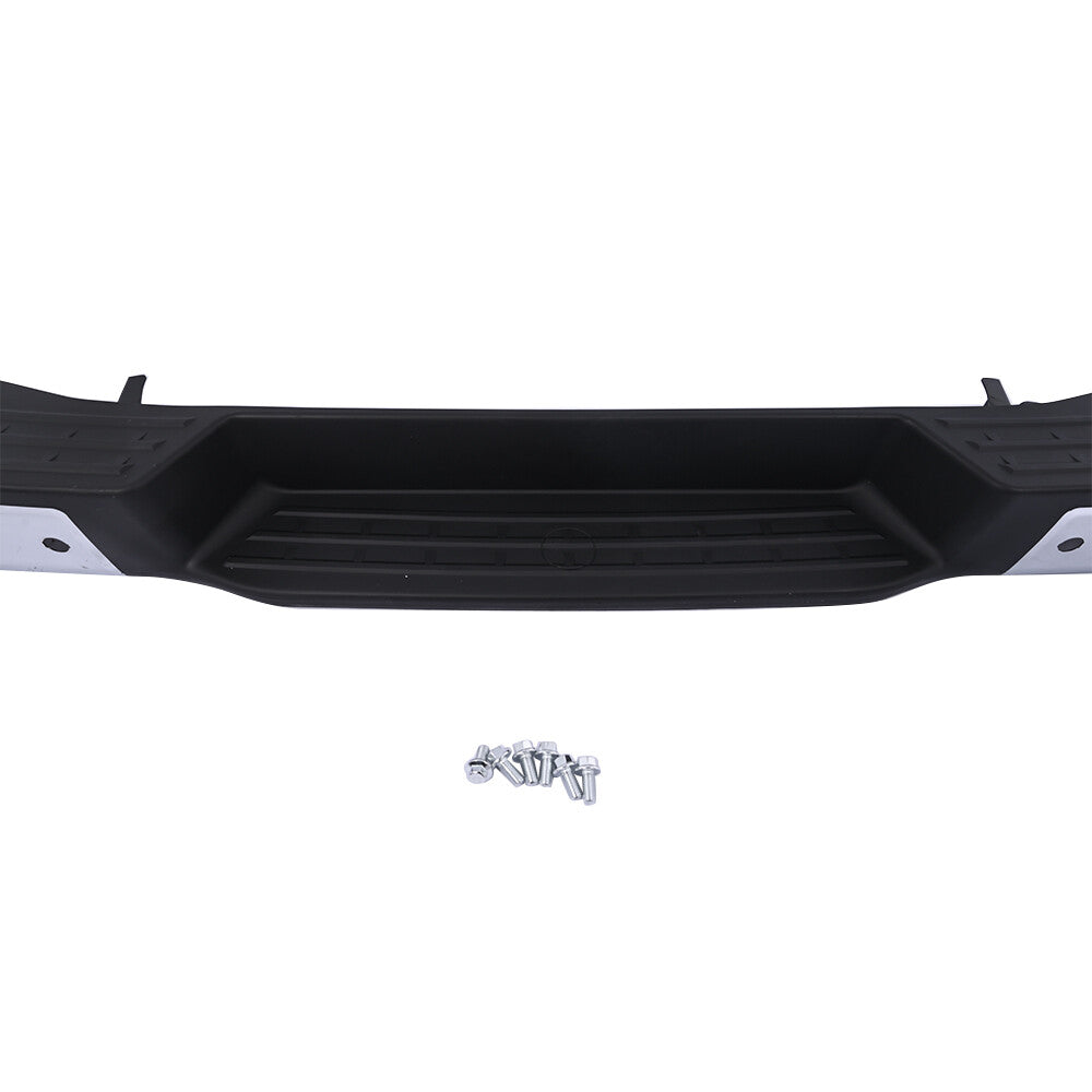 Chrome Steel Rear Bumper Assembly for 2012-2017 for Nissan NV W/ Park Holes