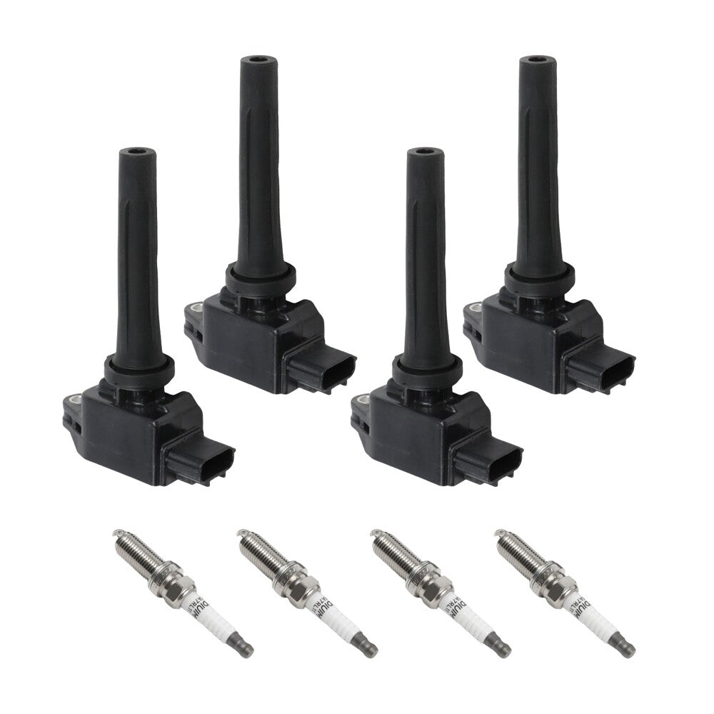 4pcs UF822 Ignition Coils  Spark Plugs for Toyota Yaris iA 1.5L 2017-2018