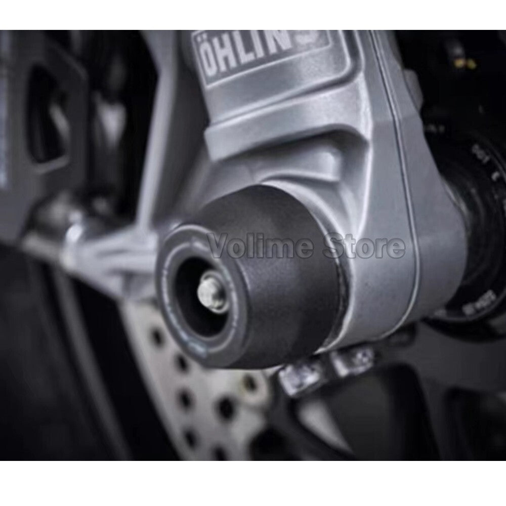 for DUCATI DesertX Front  Rear Spindle Bobbins (2022+) Evotech Performance