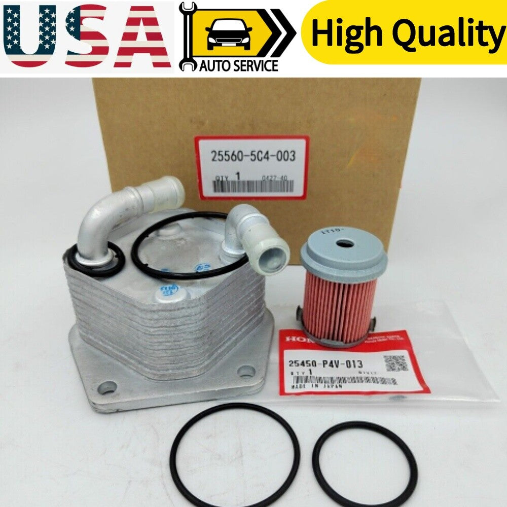 Transmission Oil-Fluid Cooler for Honda Accord 2014-2015 2.4L 25560-5C4-003