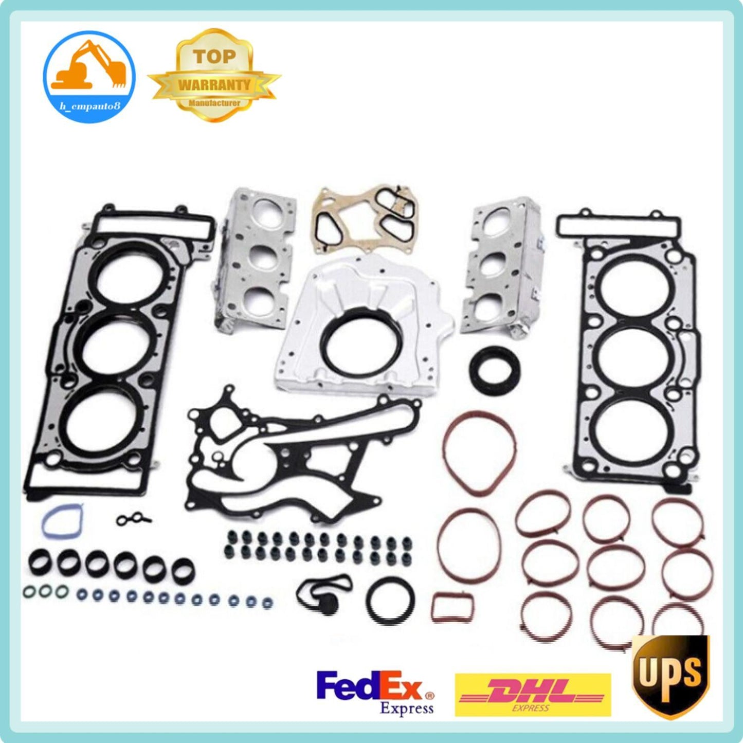 Engine Cylinder Head Gasket Seals Set for Mercedes-Benz X218 A207 W166 W221 M276
