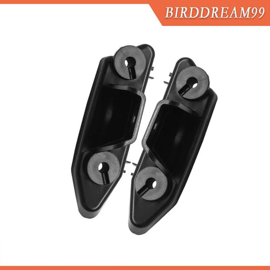 2x Front Left Right Bumper Lower Bracket Guide Black Fits For M3 M4 21-2024