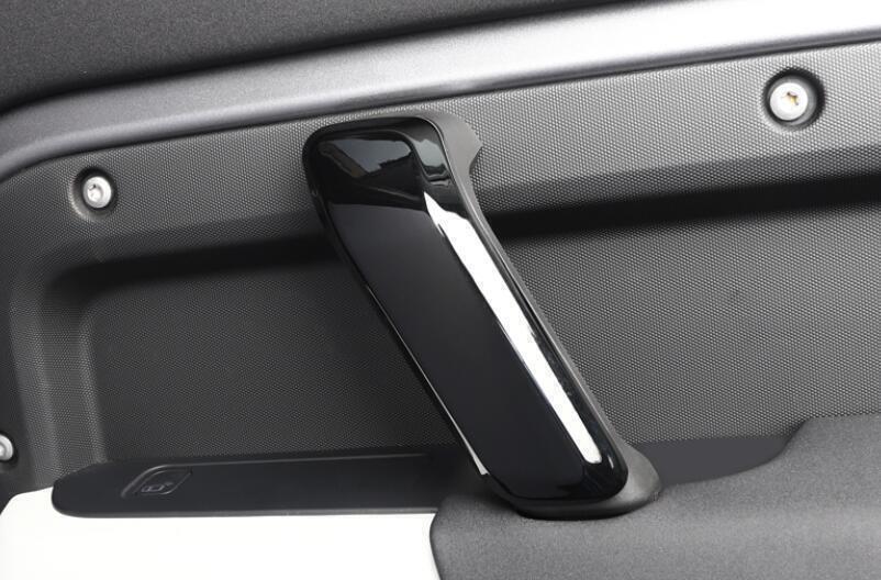 for Land Rover for Defender 110 2020-25 Gloss Black Inner Door Armrest Cover Trim 3X