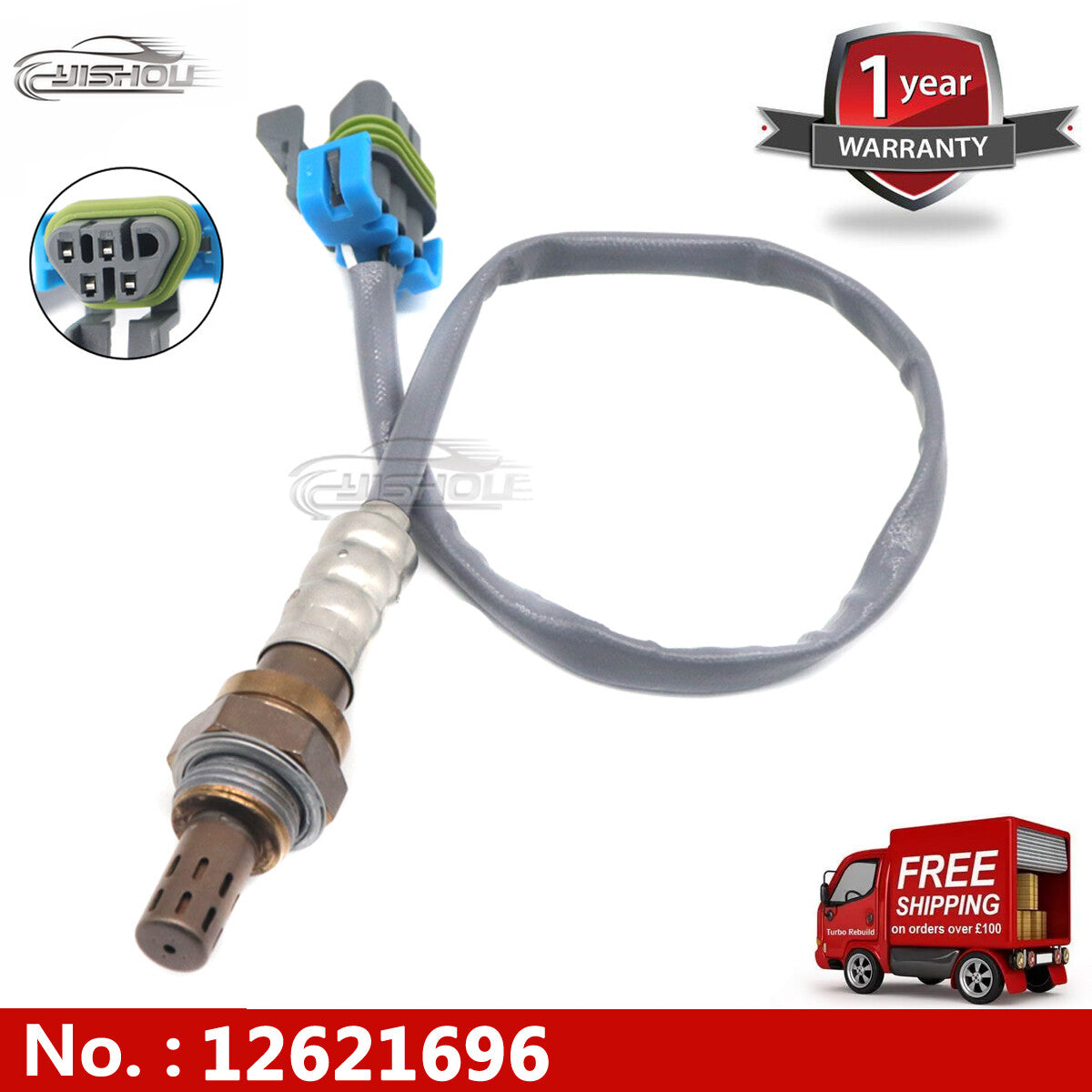 1261696 new downstream Lambda O2 oxygen sensor suitable for Buick GL8 S for Volvo hockey team
