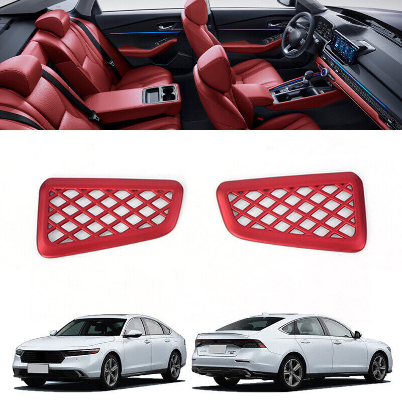 Dashboard LR Air Outlet Vent Red Trim Fit for Honda Accord 11th 2023-2024