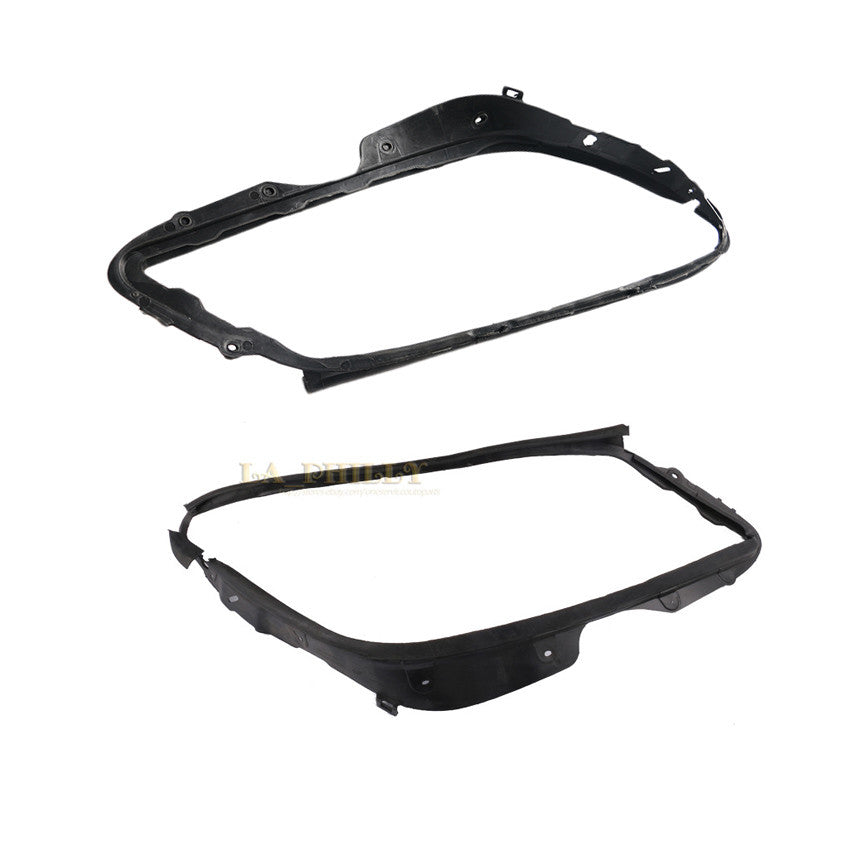 Pair Right Left Headlight Trims Sealing Cover for MERCEDES C-Class W204 08-2011