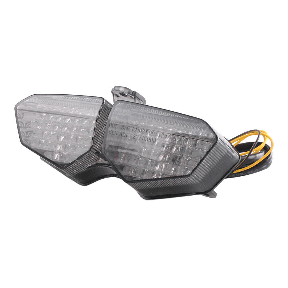 Fit 2006-2009 for Yamaha YZF R6S Smoke LED Taillight Rear Brake Turn Signals Light
