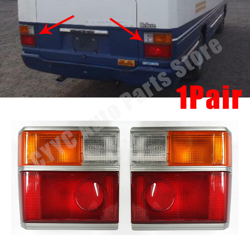 NEW TAIL LIGHT BACK LAMP SUIT for TOYOTA COASTER BUS 20/30 SERIES 1982- 1993 PAIR