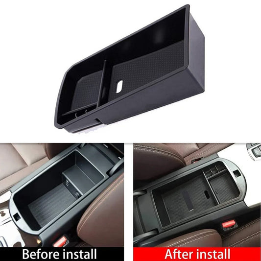 Car Center Console Armrest Storage Box Tray for BMW X3 F25 11-16 X4 F26 14-16