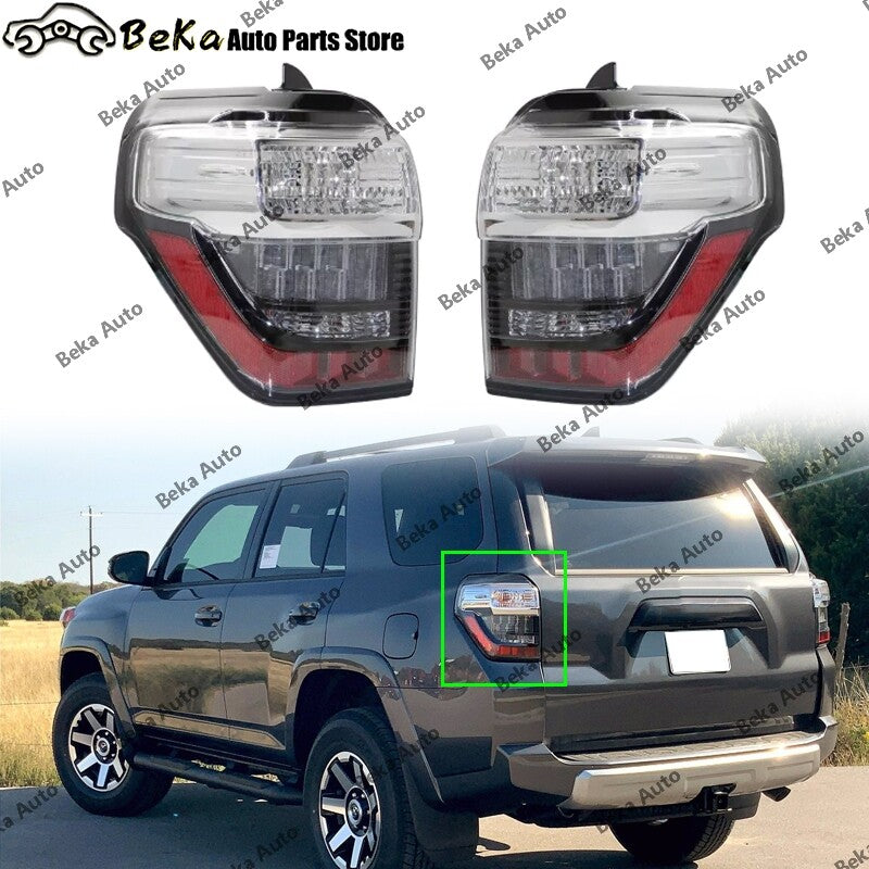 One pair of left and right taillights for 2014, 2015, 2016, 2017-2020 for Toyota 4Runners.