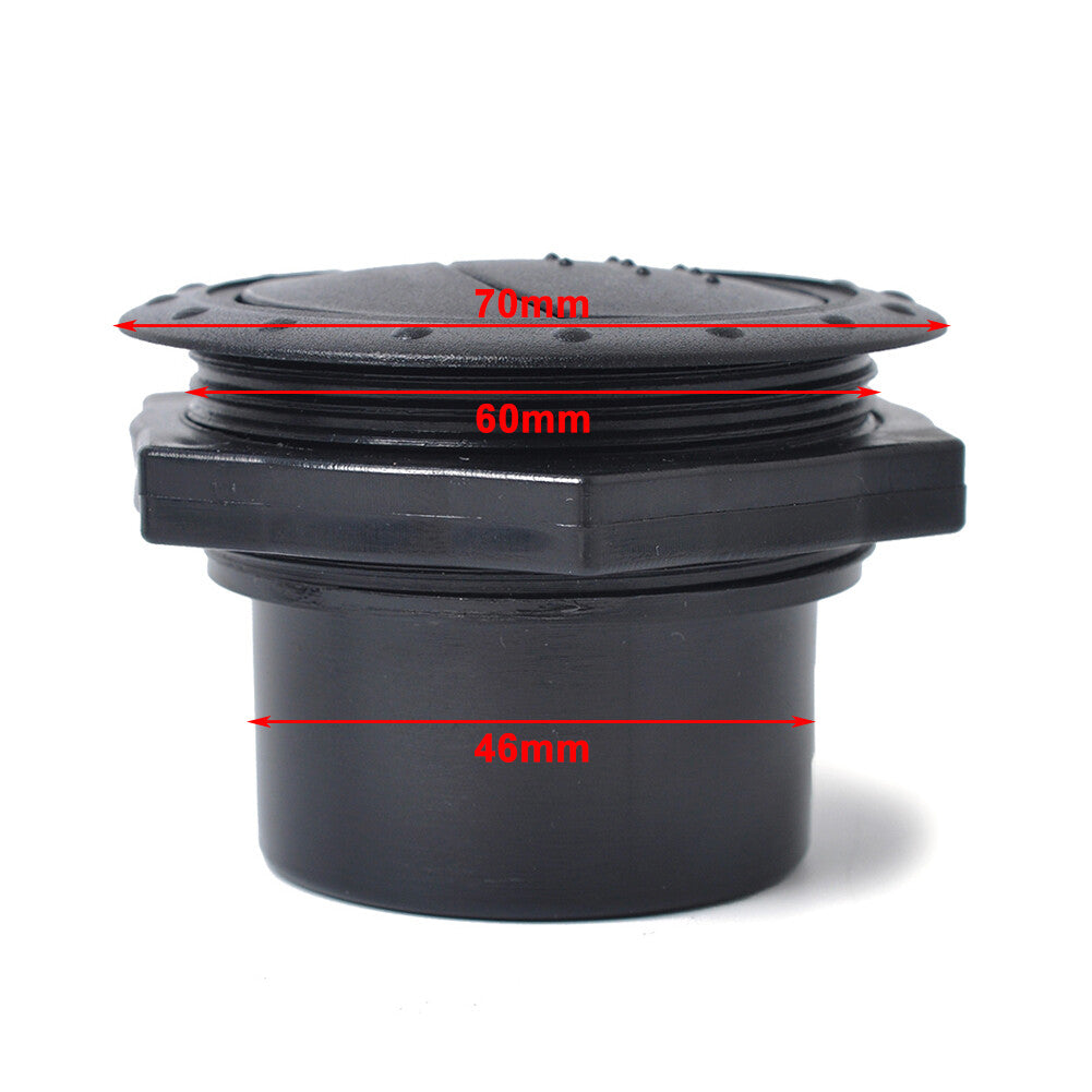 Fit Car RV Bus ATV A/C 60mm Vent Air Outlet Rotating Round Ceiling Universal
