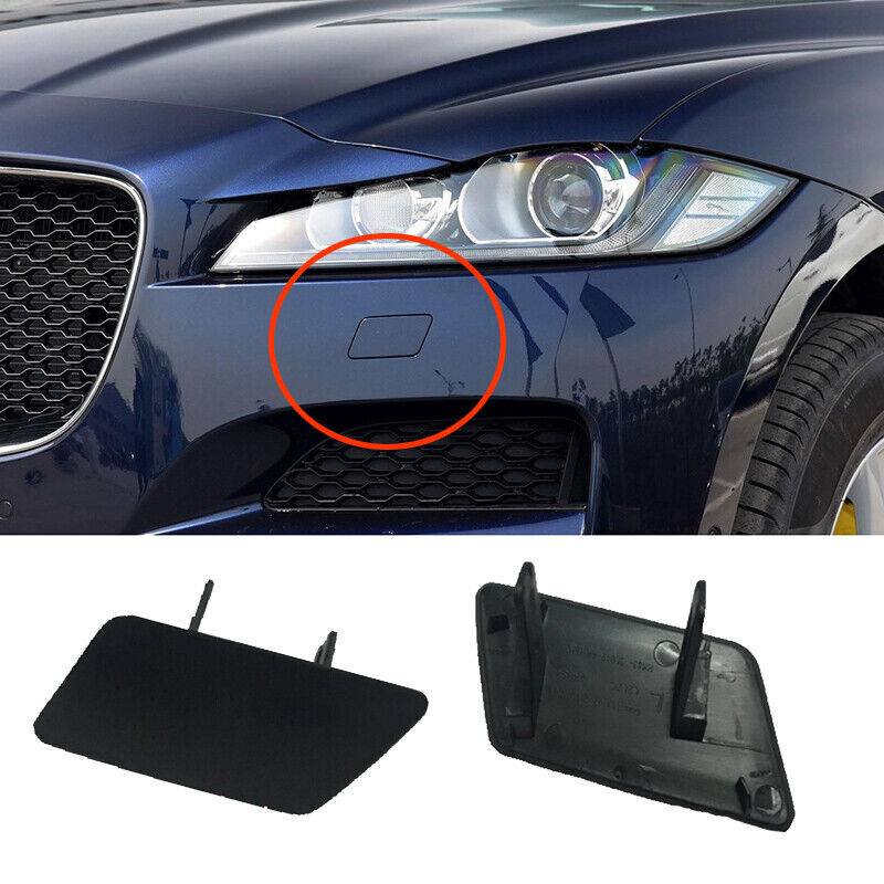 Headlamp Washer Nozzle Cover Headlight Cleaning Cap for Jaguar F-PACE 2016-2020