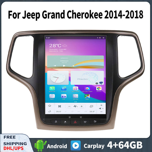 for Jeep for Grand Cherokee 2014-2018 Stereo Android Car Radio GPS CarPlay Screen