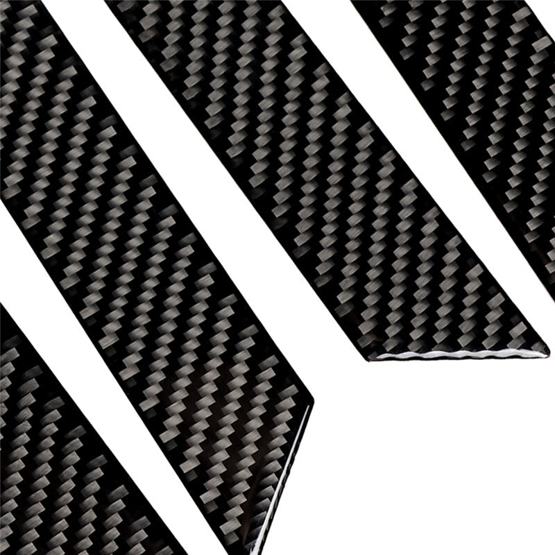 4X Carbon Fibre Door Handles Trim for VW for Golf 7 MK7 2013-2017