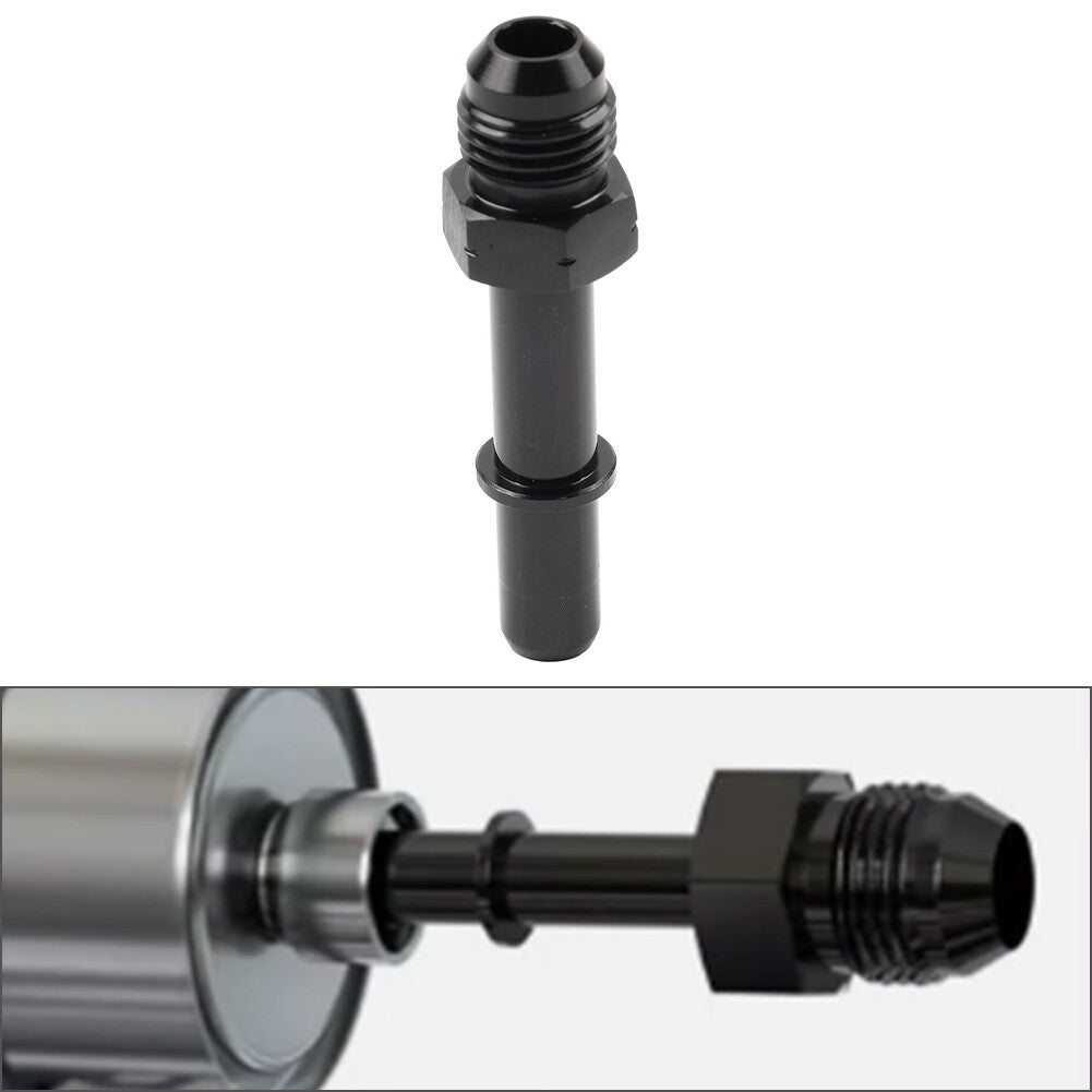6AN Male to 5/16 Male SAE Quick-Disconnect Push-On EFI Fuel Rail Fitting