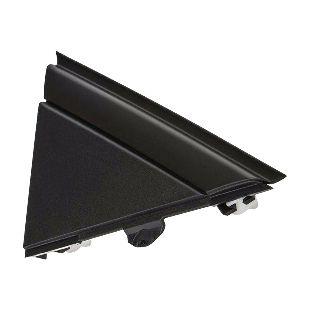 Front Right Door Mirror Flag Cover Molding Trim Matte Black Fits 12-19 for FIAT 500