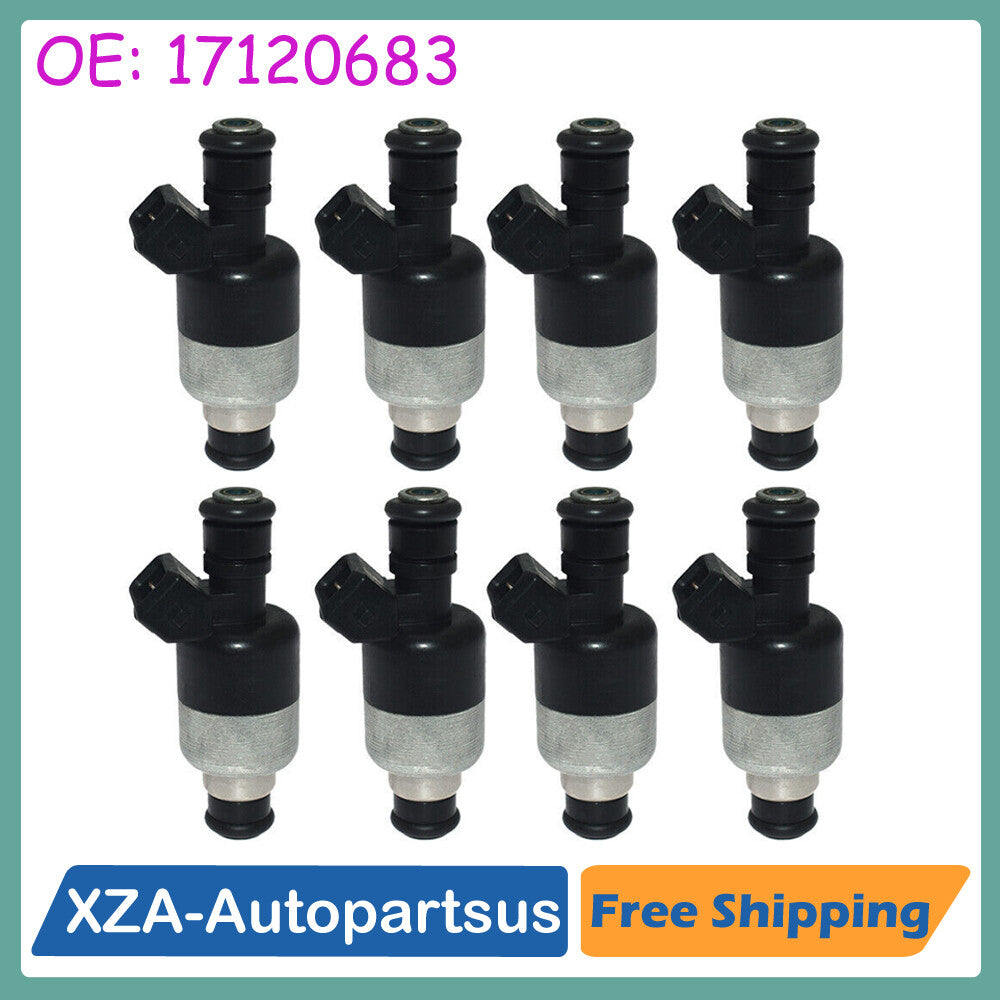 8Pcs Fuel Injector 17120683 for GMC for Chevy Caprice C2500 C3500 4.3L V8 Savana