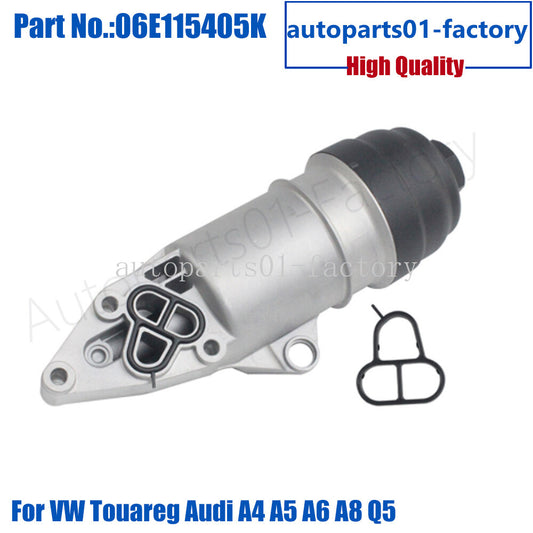 06E115405K Aluminum Engine Oil Filter for VW Touareg for Audi A4 A5 A6 for A8 Q5