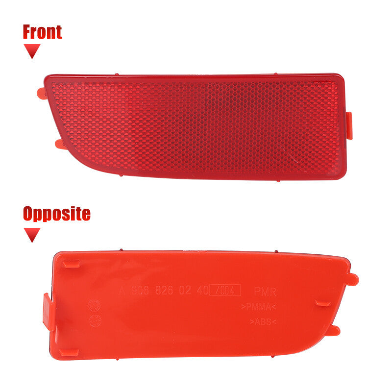 Left Driver Side Rear Bumper Reflector For 2010-2018 for Mercedes-Benz Sprinter 3500