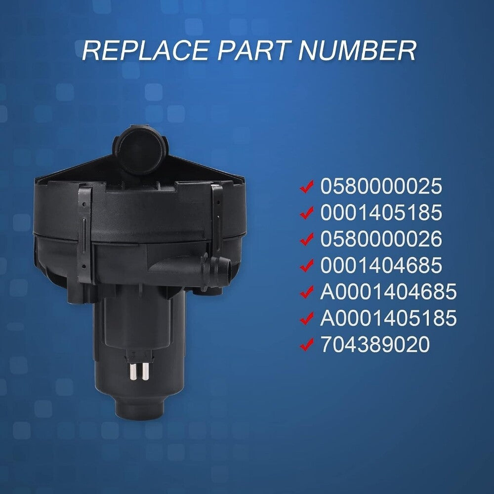for Mercedes-Benz S550 C300 E350 GL550 0001405185 Secondary air injection pump
