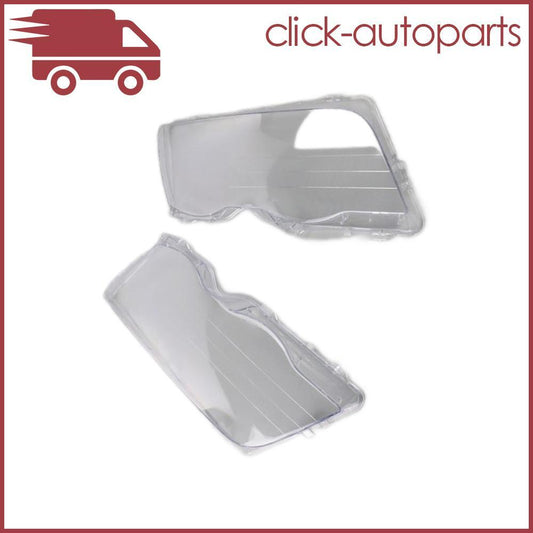 2pcs Headlight Lens Cover for 1998-2001 for BMW 3 Series E46 4-door Left Right