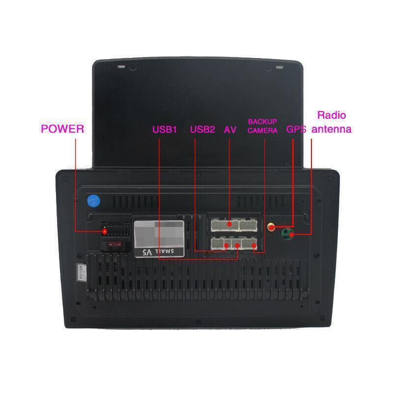 9.7 Android 10.1 Car Stereo Radio Player GPS Navi for BMW E46 3 Series 1999-05