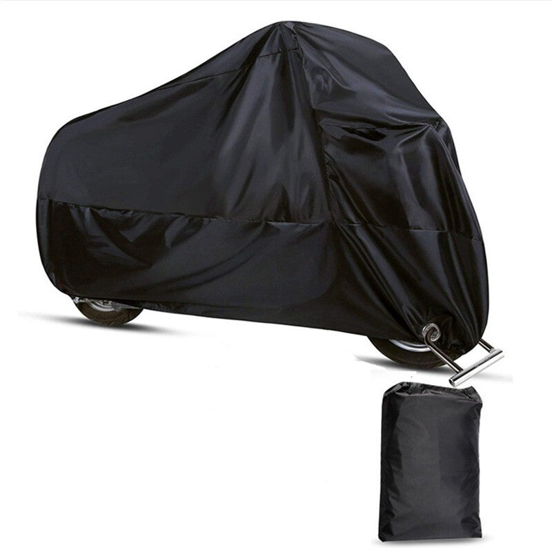 4XL Motorcycle Bike Cover Outdoor Rain UV Dust Waterproof Accessories Black